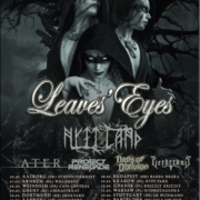 poster_Leaves’ Eyes_Myths Of Fate Tour 2025