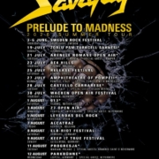poster_Savatage_Prelude To Madness 2026 Summer tour-min