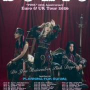 poster_Boris_Do You Remember Pink Days PINK 20th anniversary Euro & UK tour 2026 (1)